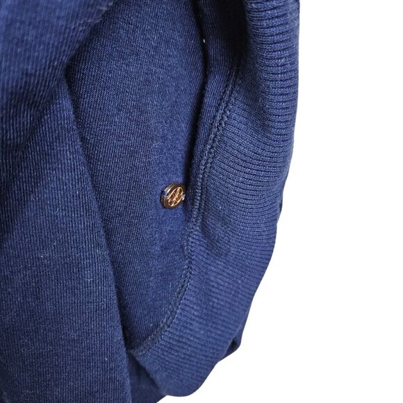 GAIAM Long Sleeve Blue Yoga Sweatshirt Pullover Hoodie Size 2XL - Picture 7 of 9